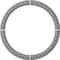 Ekena Millwork 23 3/4-in. OD x 19 3/4-in. ID x 2-in. W x 3/4-in. P Egg and Dart Ceiling Ring Kit CRK23EG - alternate 9